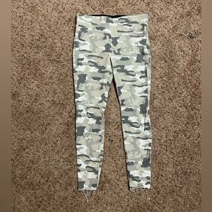 White Camouflage Pants